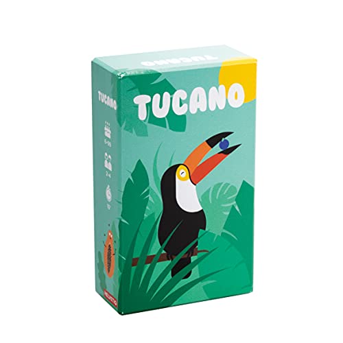 Ludilo - Tucano, Juego Educativo, Juegos De Cartas para Niños 6 Años O Más, Juegos De Mesa Familiares 2-4 Jugadores, 15 Minutos, Juego De Viaje, Regalos para Niños