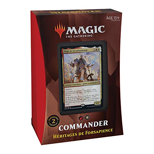 Magic The Gathering- Deck Commander Strixhaven-Heredos de Forsapience (Rojo-Blanco) (Wizards of The Coast C86011010)