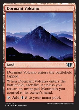 Magic: the Gathering - Dormant Volcano (291/337) - Commander 2014 by Magic: the Gathering