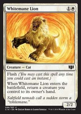 Magic: the Gathering - Whitemane Lion - Commander 2014 by Wizards of the Coast
