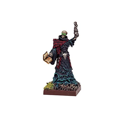 Mantic Games-Nigromante Undead Modelo en Miniatura, Color no aplicable. (MGKWU102)