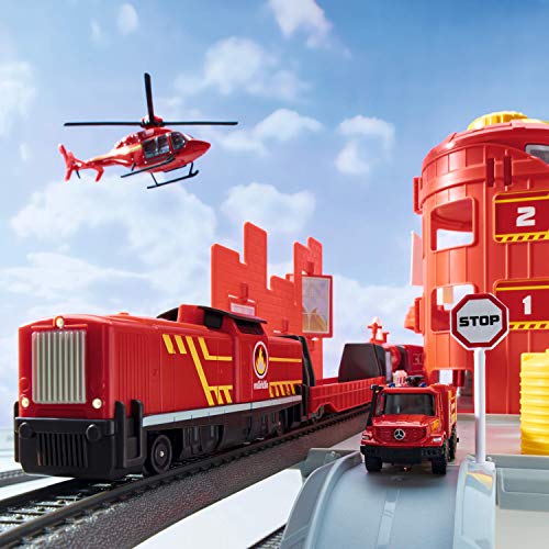 Märklin-29340 Maerklin World 29340 H0 - Kit de iniciación de Bomberos, Multicolor