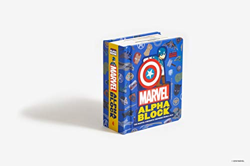 MARVEL ALPHABLOCK MARVEL CINEMATIC UNIV A-Z BOARD BOOK: The Marvel Cinematic Universe from A to Z (An Abrams Block Book)