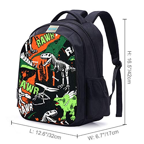 MATMO - Mochila de dinosaurio para niños, mochila escolar, Mochila Dinosaur 30, talla única