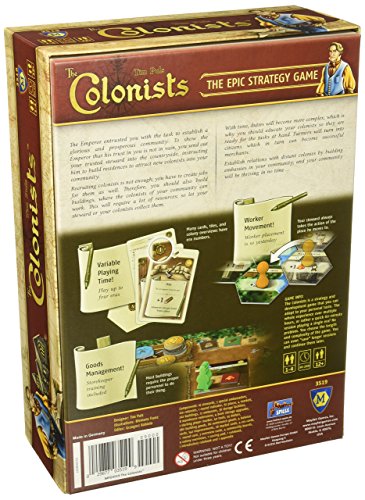 Mayfair Games mfg03519 – de Tablero colonists