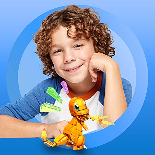 Mega Construx - Pokemon Figuras Medianas Charmander (Mattel GKY96) , color/modelo surtido