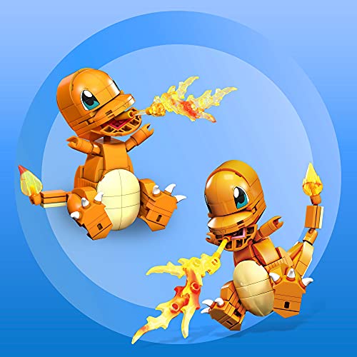 Mega Construx - Pokemon Figuras Medianas Charmander (Mattel GKY96) , color/modelo surtido