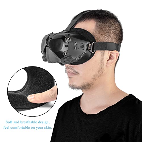 Mejora la comodidad de reemplazo de espuma facial Villus para DJI FPV Combo gafas-suave y cómodo (negro) reemplazo de espuma facial Villus para DJI FPV Combo Goggles-suaves y cómodas (negro)