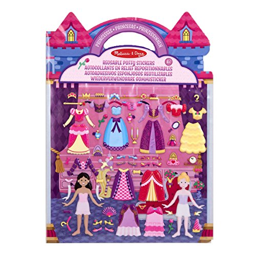 Melissa & Doug- Princess Juego de Pegatinas, Multicolor (9100)