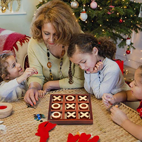 Mesas De Café De Madera Juegos Familiares Para Jugar Y Un Juego Clásico Decoración Del Hogar Para Sala De Estar Decoración De Mesa Rústica Juegos De Mesa De Estrategia De Madera Para Familias Niños