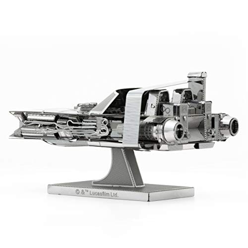 Metal Earth Puzzle 3D Speeder Terrestre De Han'S Solo. Rompecabezas De Metal De Star Wars. Maquetas Para Construir Para Adultos Nivel Moderado De 7.8 X 4.75 X 4.57 Cm