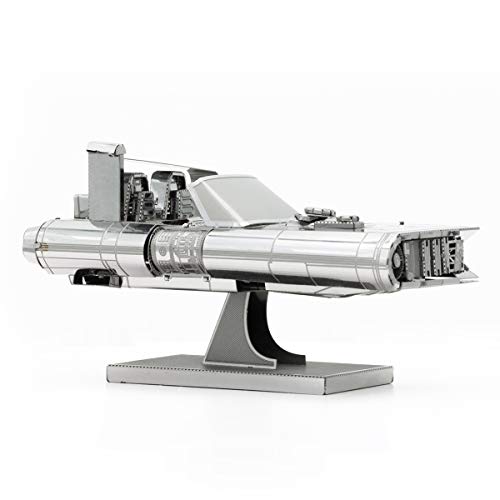 Metal Earth Puzzle 3D Speeder Terrestre De Han'S Solo. Rompecabezas De Metal De Star Wars. Maquetas Para Construir Para Adultos Nivel Moderado De 7.8 X 4.75 X 4.57 Cm