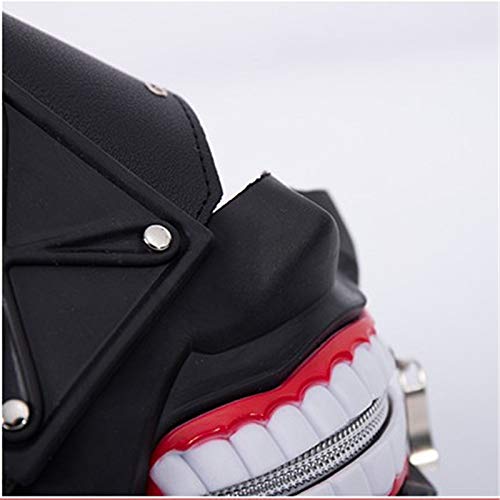 MHBY Máscara de Halloween, Máscara de Tokyo Ghoul Máscaras de Anime Cosplay de Halloween Disfraces de Goma Accesorio de máscara Accesorios