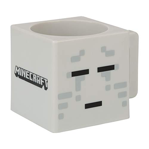 Minecraft Jinx 10868 Two Faced Ghast - Vaso de plástico (290 ml), multicolor