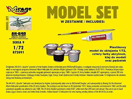 Mirage Hobby 872091 – Maqueta de AH-64D Apache Longbow