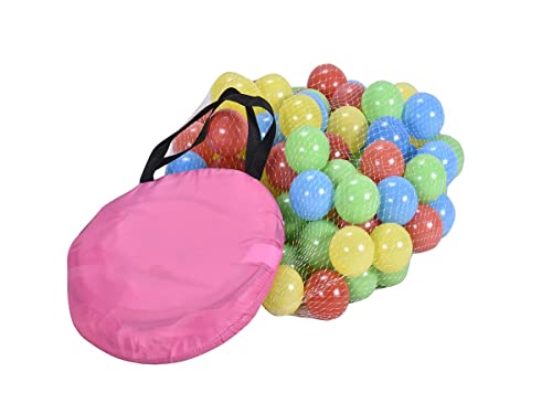 Mobiclinic, Tienda de campaña infantil, Bolas Incluidas, Fantasía, Plegable, Piscina de bolas, Marca Española, Parque de bolas, Carpa de tela para niños, Juguete infantil, Para interior o exterior