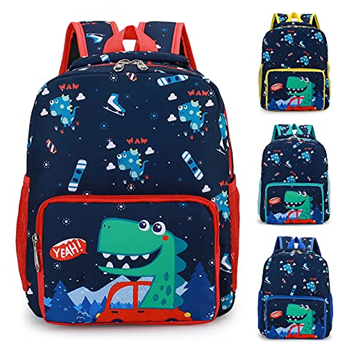 Mochila de animales de dibujos animados lindo unisex para bebés de color de moda para niños pequeños mochila escolar