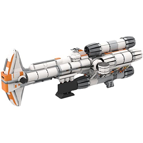 Modelo de fragata ligera con cabeza de martillo, juego de construcción de piezas Star Wars serie 3607 MOC Modelo exclusivo de coleccionista, compatible con LG Star Wars