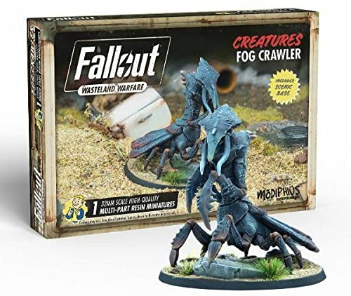 Modiphius Entertainment- Fallout-Wasteland Warfare-Fog Crawler Juego de miniaturas, Multicolor (MUH052008)