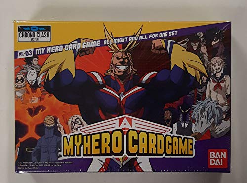 My Hero Academia – Decks All Might & All for One – Juego de cartas