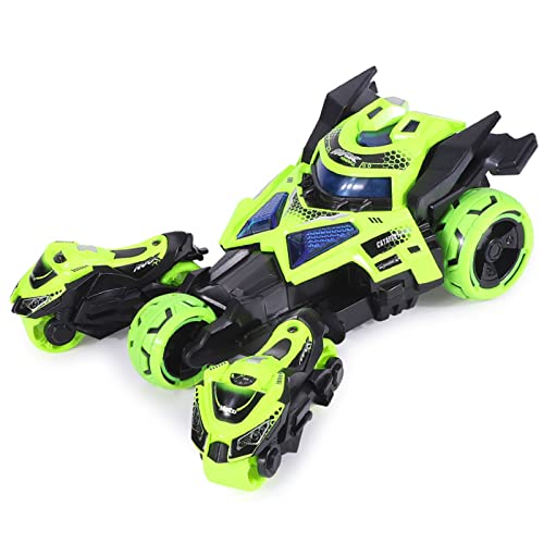 NAJING Pull Back Car Justice League Catapult Chariot Racing 1/24 Catapult Pull Back Alloy Modelo De Simulación Infantil, Dasher Stunt Vehicle Boy Girls Juguete De Cumpleaños para Niños Regalo,Green