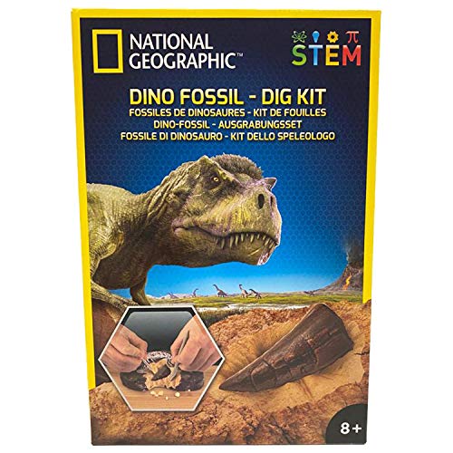 NATIONAL GEOGRAPHIC Kit de excavación de Dinosaurios, Color (JM80215)