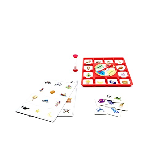 Neo- Juego de Mesa Memory con Ruleta, Multicolor (5083)