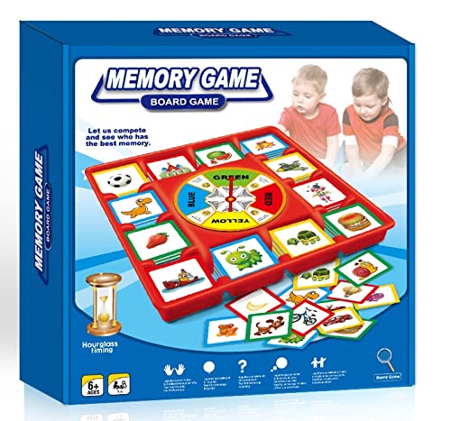 Neo- Juego de Mesa Memory con Ruleta, Multicolor (5083)