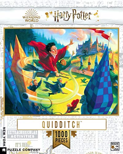 New York Puzzle Company - Harry Potter Quidditch - 1000 Piece Jigsaw Puzzle by New York Puzzle Company