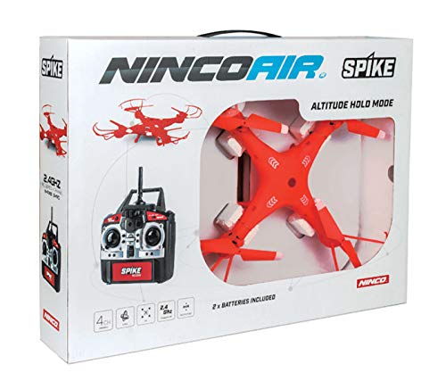 Ninco Drone Spike. Fácil pilotaje. A partir de 8 años. (NH90128), multicolor (Fábrica de Juguetes