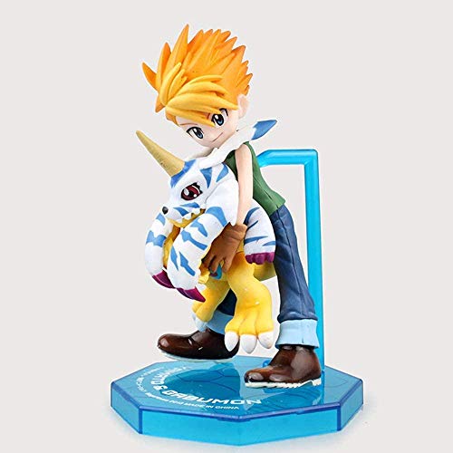 No Digimon Adventure Ishida Yamato-Gabumon 11.5cm Anime Fans Figura de Regalo Yamato-Gabumon