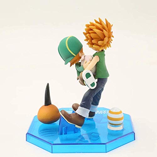 No Digimon Adventure Ishida Yamato-Punimon-Takeru-Poyomon 10cm Anime Fans Figura de Regalo Yamato-Punimon-Takeru-Poyomon