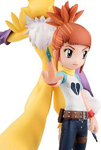 No Digimon Adventure Ruki-Renamon 15cm Anime Fans Figura de Regalo Ruki-Renamon