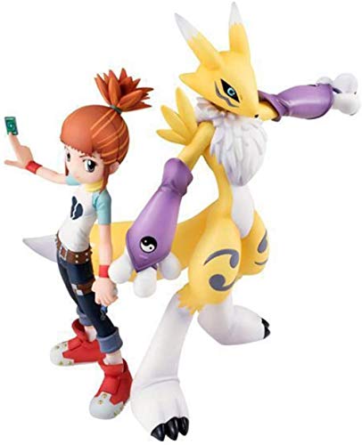 No Digimon Adventure Ruki-Renamon 15cm Anime Fans Figura de Regalo Ruki-Renamon