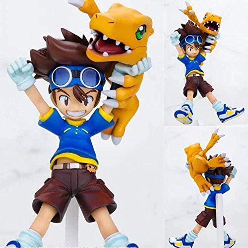 No Digimon Adventure Yagami Taichi 8.5cm Figura de acción Digimon-Tai Kamiva Anime Fans Figura de Regalo Digimon-Tai Kamiva