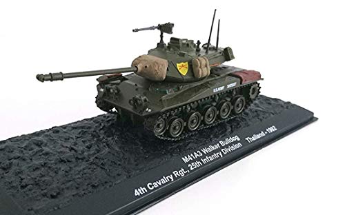 OPO 10 - Lote de 4 Tanques Militares 1/72: Panzer Flakvierling con Remolque + M41A3 Walker Bulldog + Challenger 2 UK + Chieftain MK.V (DA2 + A4 + A7 + A50)