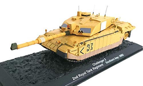 OPO 10 - Lote de 4 Tanques Militares 1/72: Panzer Flakvierling con Remolque + M41A3 Walker Bulldog + Challenger 2 UK + Chieftain MK.V (DA2 + A4 + A7 + A50)