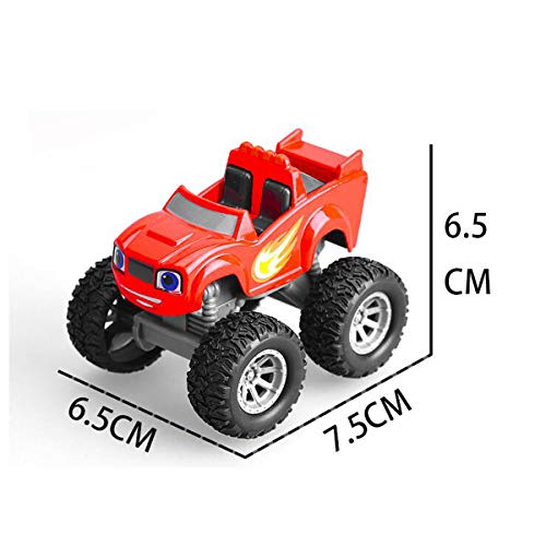 OYJD Monster Machine Vehicle 4 Piece - Juego de trucos de juguete