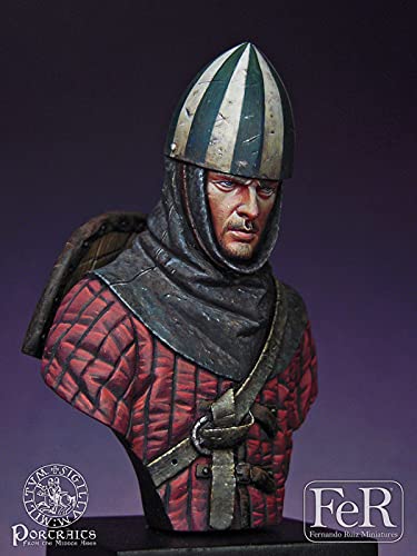 PANGCHENG 1/16 Norman Warrior, Hastings, 1066 Kit de Resina Busto GK El Tema de la Guerra Antigua Sin Recubrimiento Sin Color