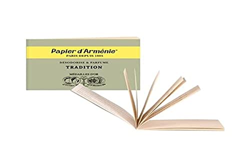 Papier d'armenie - le carnet de 10 feuilles