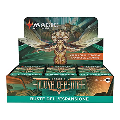 Paquete de Sobres de la expansión de Magic: The Gathering Strade Nueva Capenna, 30 Sobres y Papel Bonus (versión Italiana)