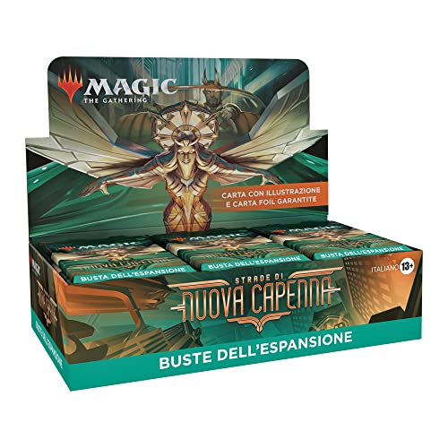 Paquete de Sobres de la expansión de Magic: The Gathering Strade Nueva Capenna, 30 Sobres y Papel Bonus (versión Italiana)