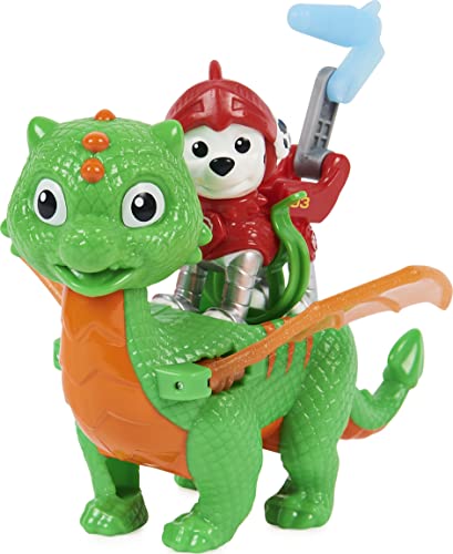 PAW PATROL Action Set, Kids Toys for Ages 3 and up Paw Patrolconjunto de Figuras de acción de Marshall y el dragón Jade de Rescue Knights, Juguetes para niños a Partir de 3 años (Spin Master 6063593)