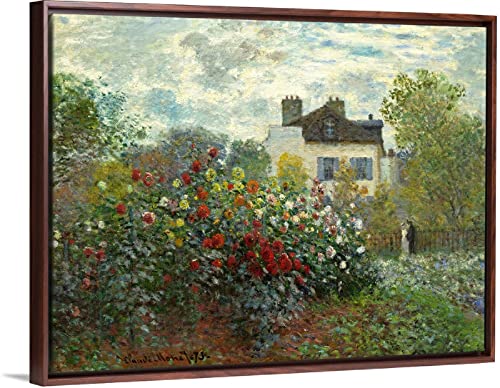 Pintar por Numeros Adultos, Kit de Pintura al óleo de Lienzo DIY para Niños con Pinceles, Pigmento Acrílico,Decoraciones para el Hogar — El Jardín De Los Artistas En Argenteuil De Claude Monet