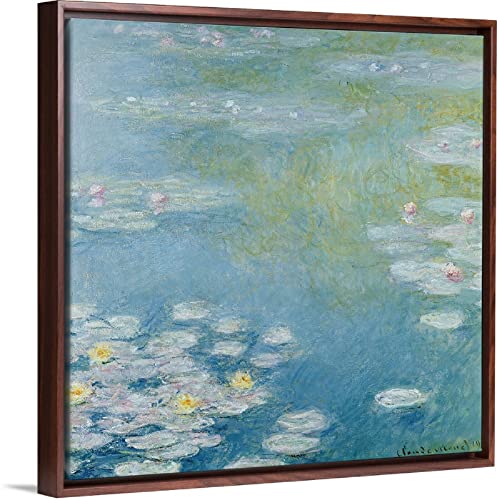 Pintar por Numeros Adultos, Kit de Pintura al óleo de Lienzo DIY para Niños con Pinceles, Pigmento Acrílico,Decoraciones para el Hogar — Ninfas En Giverny De Claude Monet