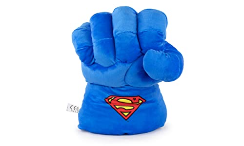 Play by Play Peluche de Guantes de Boxeo -Personajes DC Comics - Superman, Batman, Joker - 1 Unidad Mano Derecha (Superman)