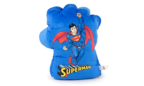 Play by Play Peluche de Guantes de Boxeo -Personajes DC Comics - Superman, Batman, Joker - 1 Unidad Mano Derecha (Superman)