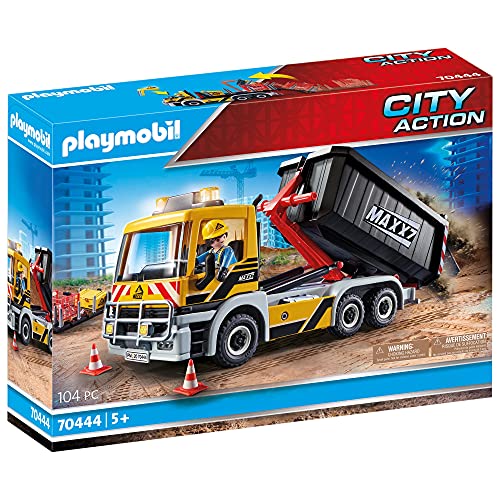 PLAYMOBIL City Action 70444 Camión Construcción, A partir de 5 años