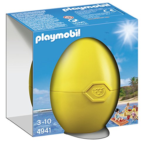 Playmobil Huevos - Familia a la Playa Accesorios de muñecos y figuras (Playmobil 4941)