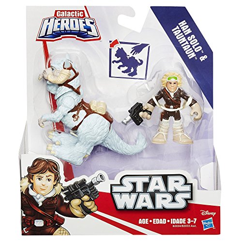 Playskool Heroes Star Wars Galactic Heroes Han Solo and Tauntaun